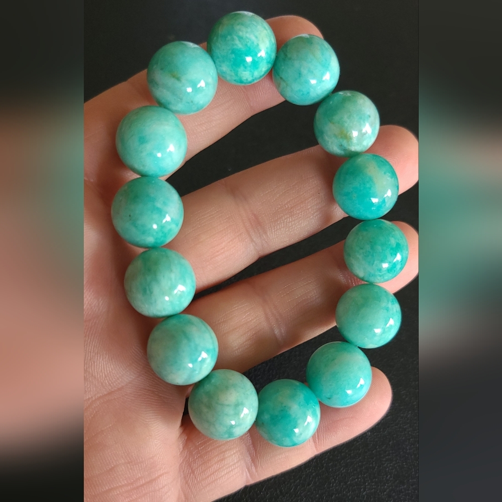 Handcrafted Amazonite Bracelet